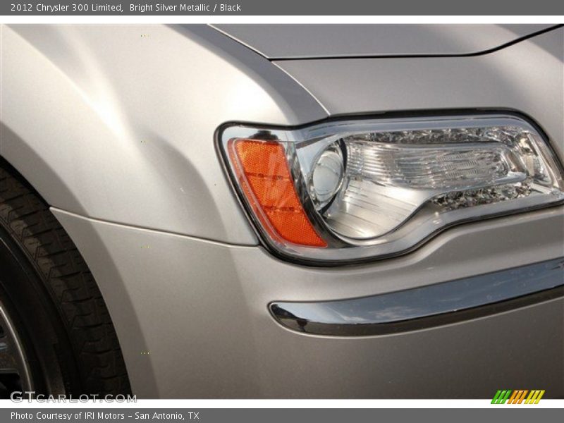 Bright Silver Metallic / Black 2012 Chrysler 300 Limited