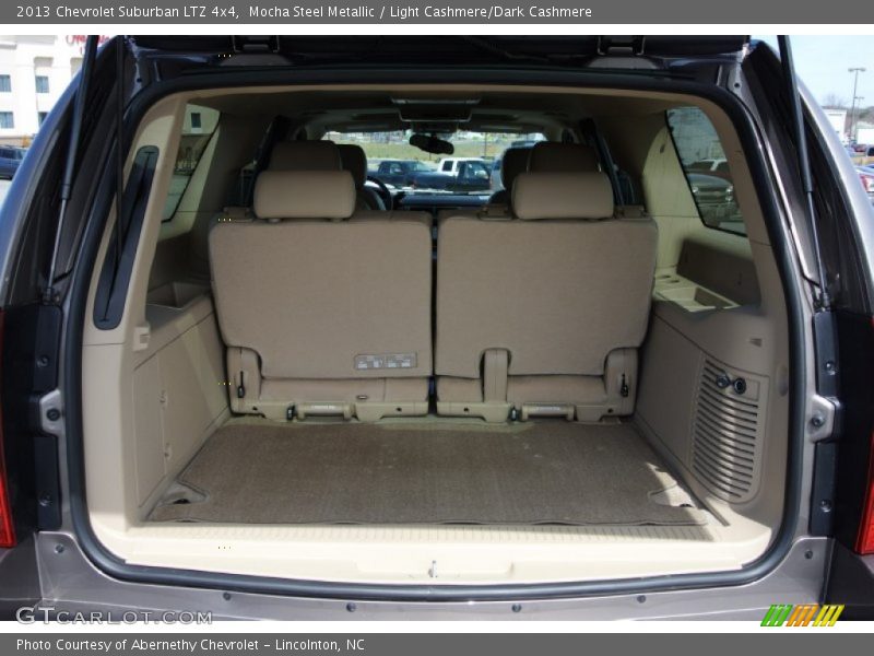 Mocha Steel Metallic / Light Cashmere/Dark Cashmere 2013 Chevrolet Suburban LTZ 4x4