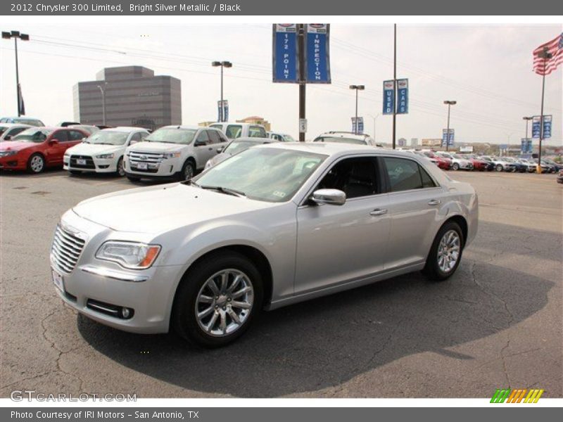 Bright Silver Metallic / Black 2012 Chrysler 300 Limited