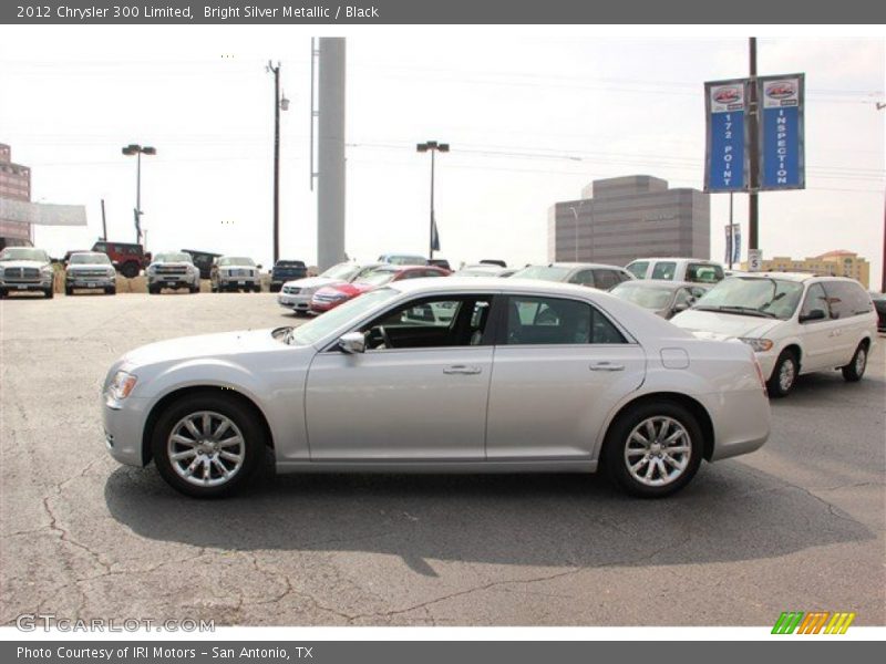 Bright Silver Metallic / Black 2012 Chrysler 300 Limited