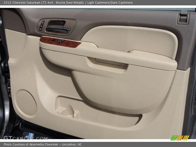 Mocha Steel Metallic / Light Cashmere/Dark Cashmere 2013 Chevrolet Suburban LTZ 4x4