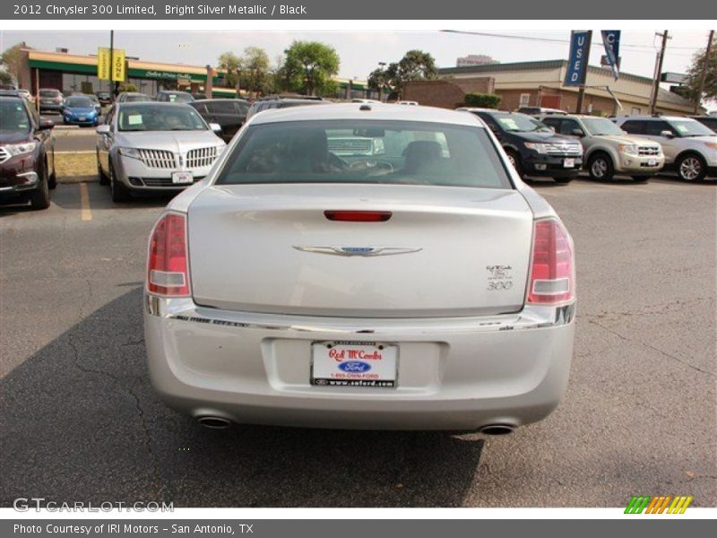 Bright Silver Metallic / Black 2012 Chrysler 300 Limited