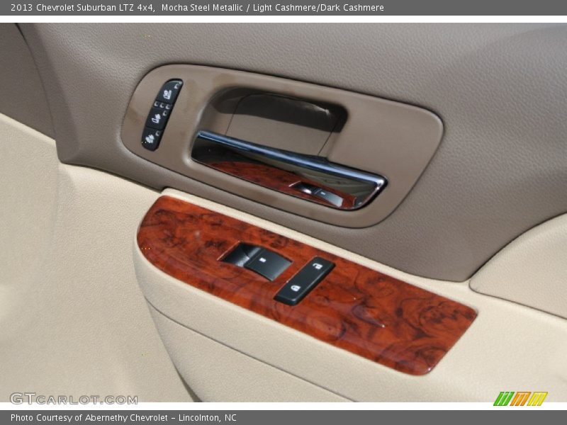 Mocha Steel Metallic / Light Cashmere/Dark Cashmere 2013 Chevrolet Suburban LTZ 4x4