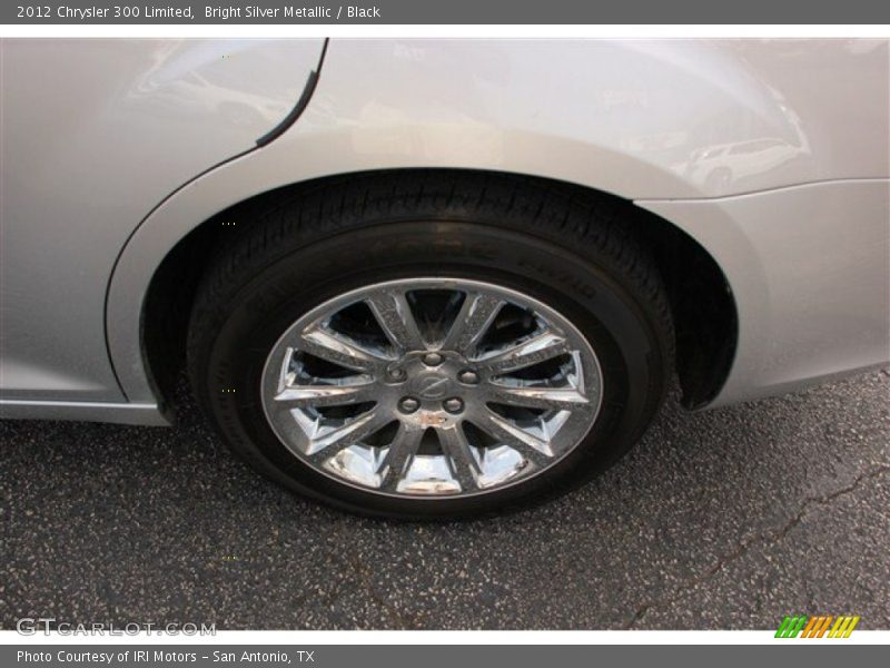 Bright Silver Metallic / Black 2012 Chrysler 300 Limited