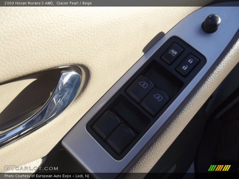 Glacier Pearl / Beige 2009 Nissan Murano S AWD