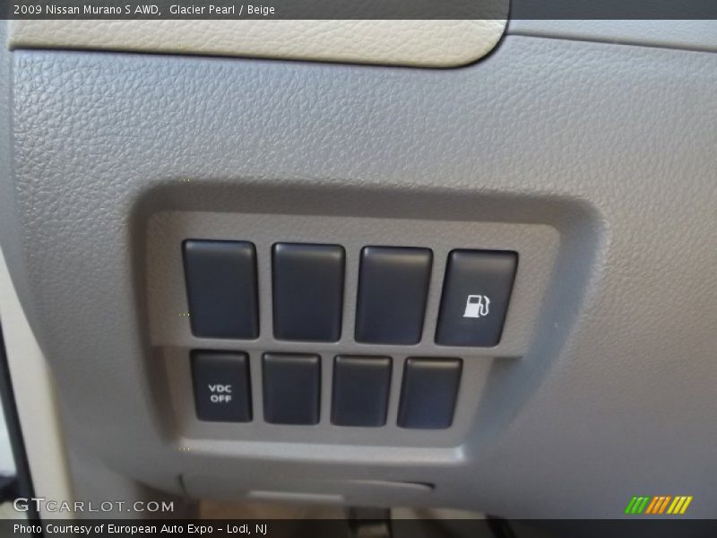 Glacier Pearl / Beige 2009 Nissan Murano S AWD