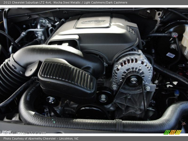 Mocha Steel Metallic / Light Cashmere/Dark Cashmere 2013 Chevrolet Suburban LTZ 4x4