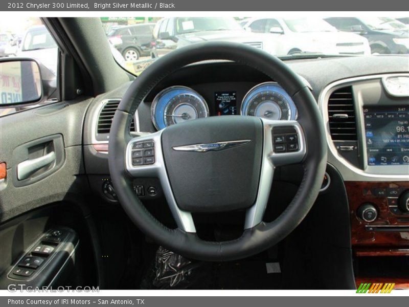 Bright Silver Metallic / Black 2012 Chrysler 300 Limited