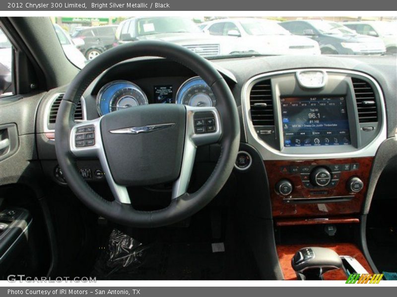 Bright Silver Metallic / Black 2012 Chrysler 300 Limited