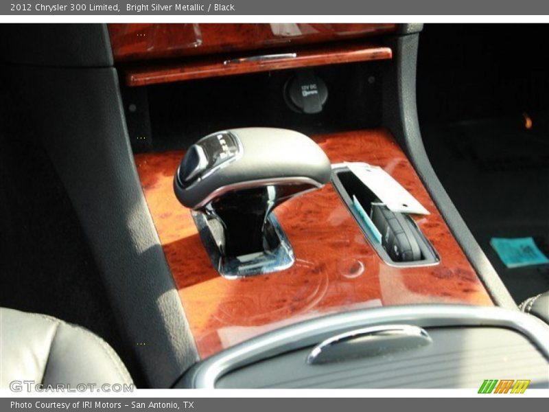 Bright Silver Metallic / Black 2012 Chrysler 300 Limited
