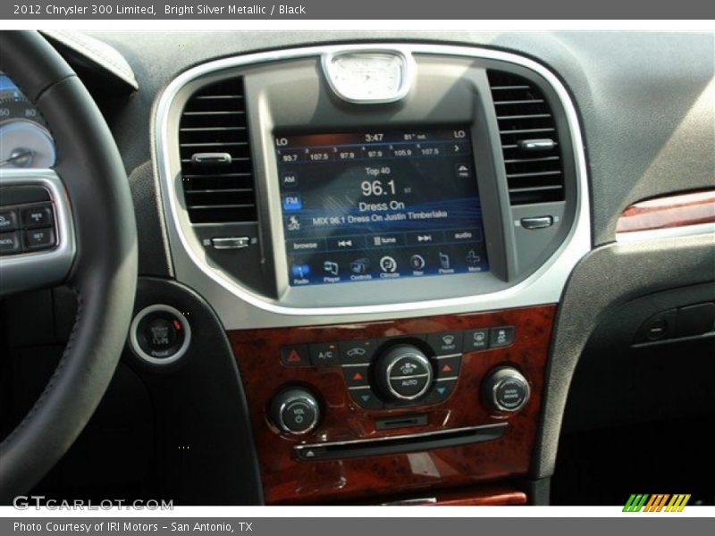 Bright Silver Metallic / Black 2012 Chrysler 300 Limited