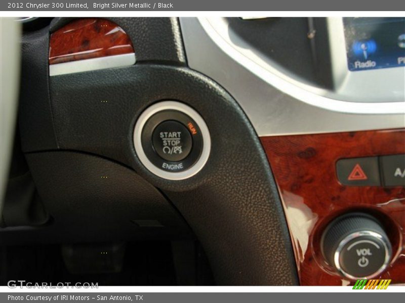Bright Silver Metallic / Black 2012 Chrysler 300 Limited