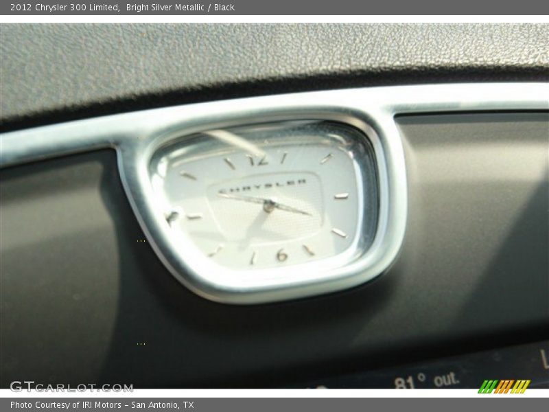 Bright Silver Metallic / Black 2012 Chrysler 300 Limited