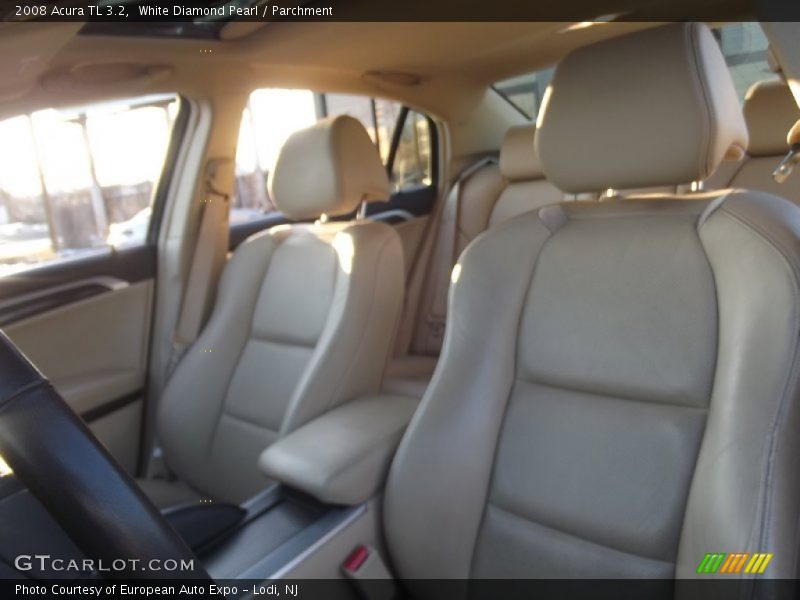 White Diamond Pearl / Parchment 2008 Acura TL 3.2