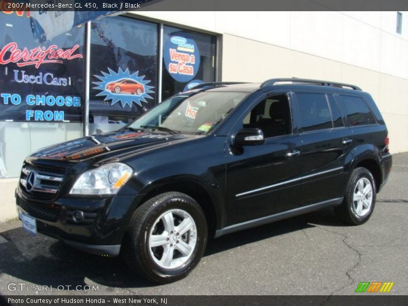 Black / Black 2007 Mercedes-Benz GL 450