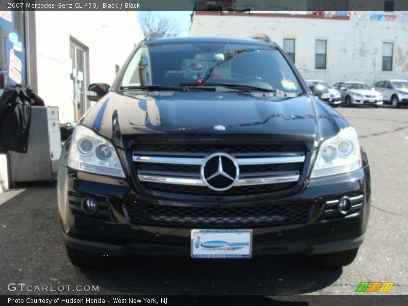 Black / Black 2007 Mercedes-Benz GL 450