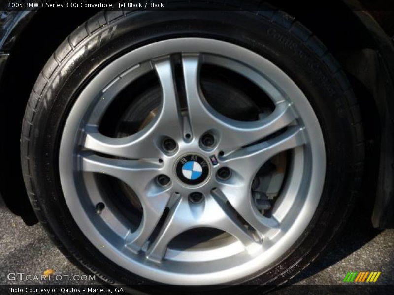 Jet Black / Black 2005 BMW 3 Series 330i Convertible