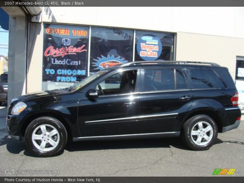Black / Black 2007 Mercedes-Benz GL 450