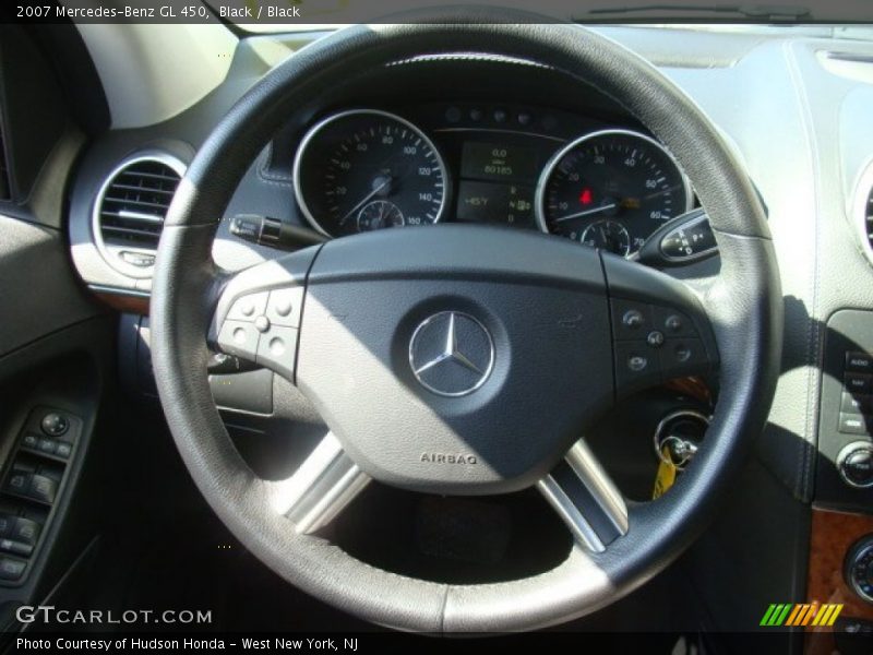Black / Black 2007 Mercedes-Benz GL 450