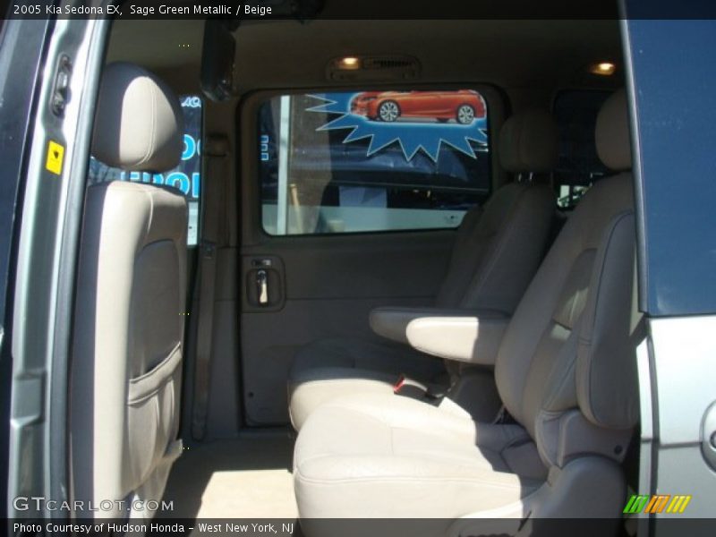 Sage Green Metallic / Beige 2005 Kia Sedona EX