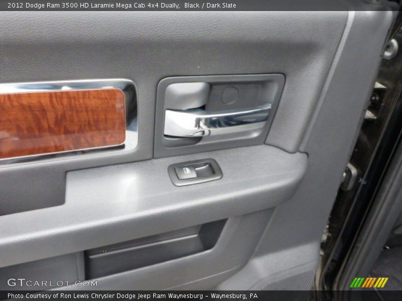Black / Dark Slate 2012 Dodge Ram 3500 HD Laramie Mega Cab 4x4 Dually