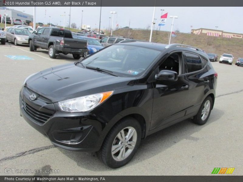 Ash Black / Taupe 2010 Hyundai Tucson GLS AWD