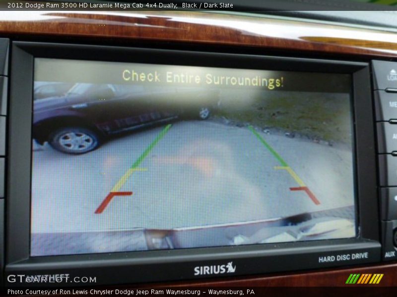 Black / Dark Slate 2012 Dodge Ram 3500 HD Laramie Mega Cab 4x4 Dually