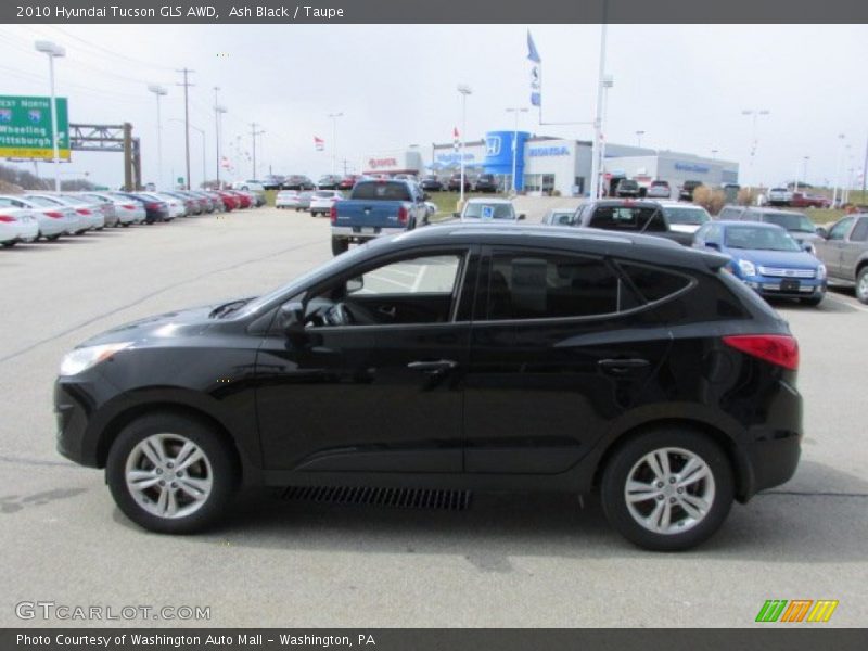 Ash Black / Taupe 2010 Hyundai Tucson GLS AWD