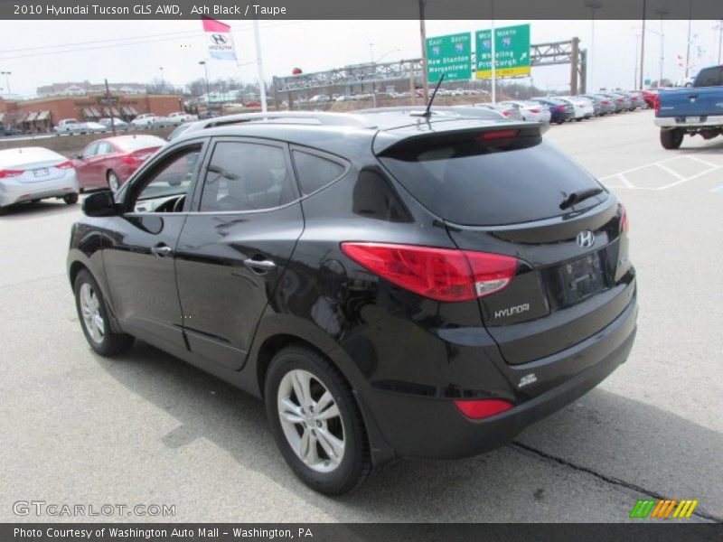 Ash Black / Taupe 2010 Hyundai Tucson GLS AWD
