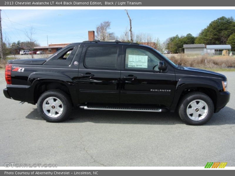  2013 Avalanche LT 4x4 Black Diamond Edition Black