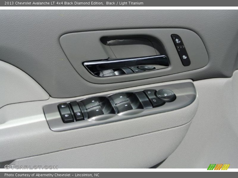 Black / Light Titanium 2013 Chevrolet Avalanche LT 4x4 Black Diamond Edition