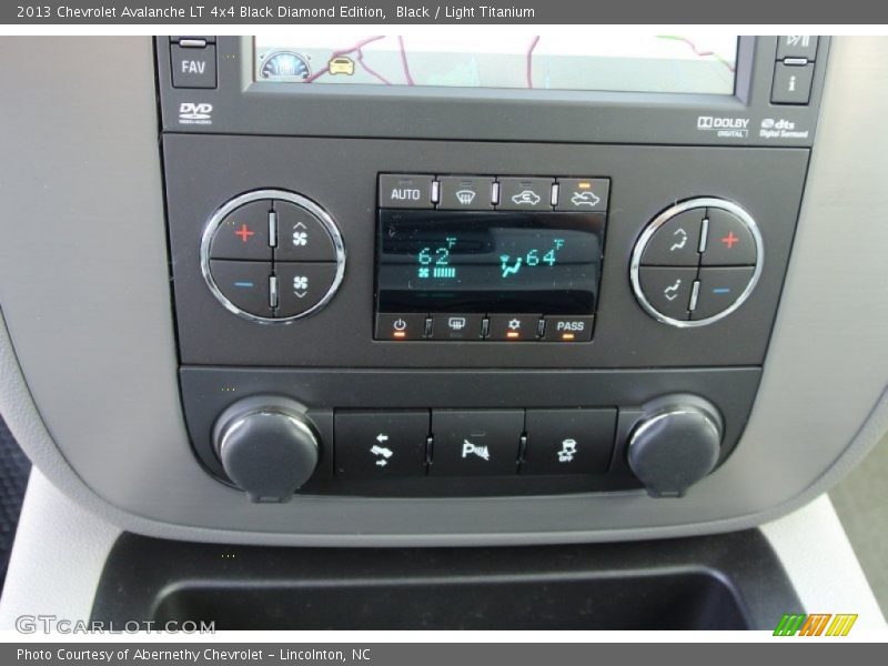 Controls of 2013 Avalanche LT 4x4 Black Diamond Edition