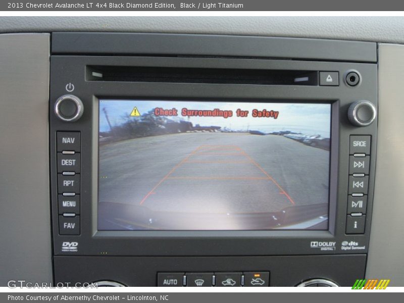 Black / Light Titanium 2013 Chevrolet Avalanche LT 4x4 Black Diamond Edition