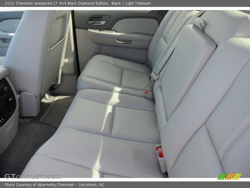 Black / Light Titanium 2013 Chevrolet Avalanche LT 4x4 Black Diamond Edition