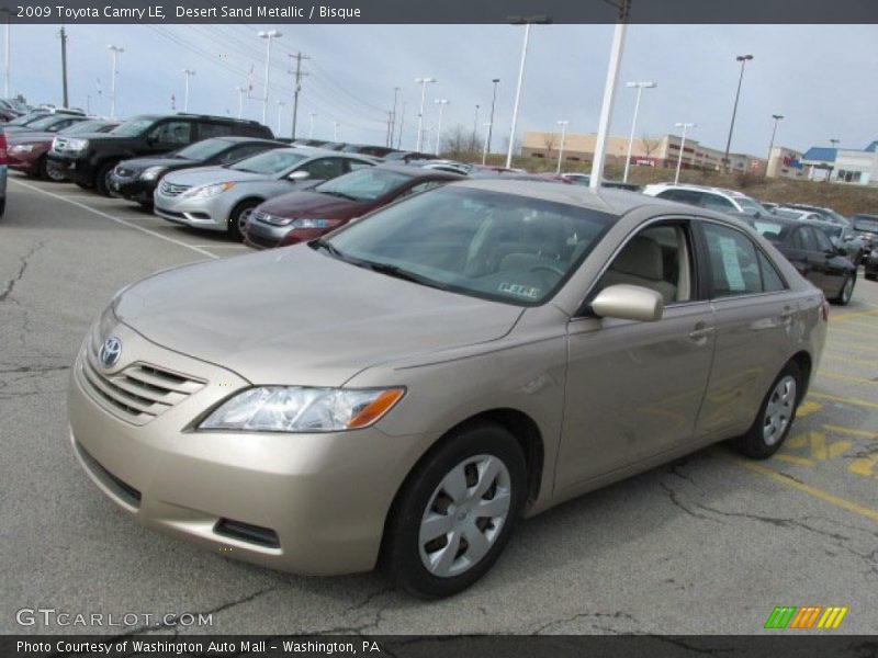 Desert Sand Metallic / Bisque 2009 Toyota Camry LE