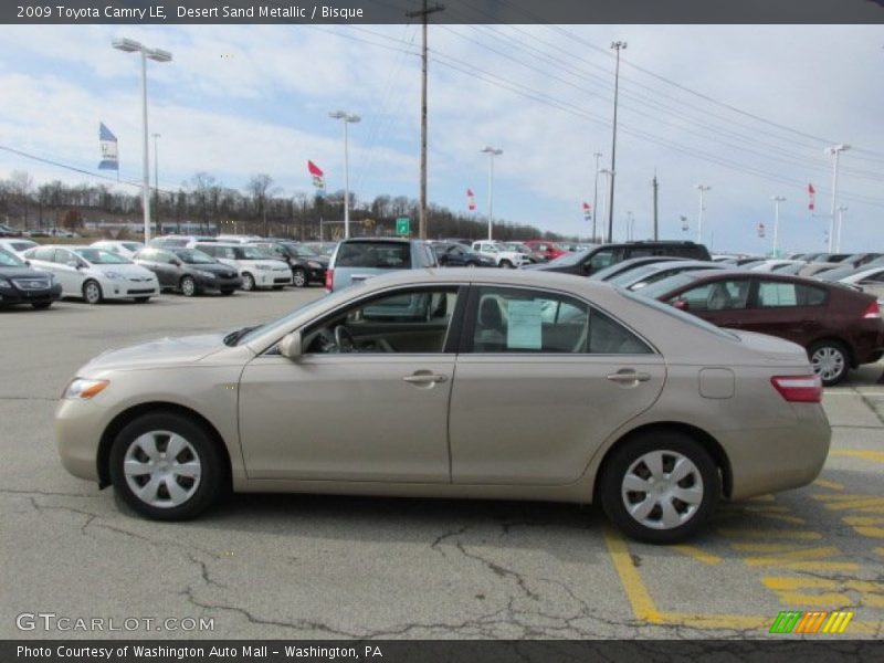 Desert Sand Metallic / Bisque 2009 Toyota Camry LE