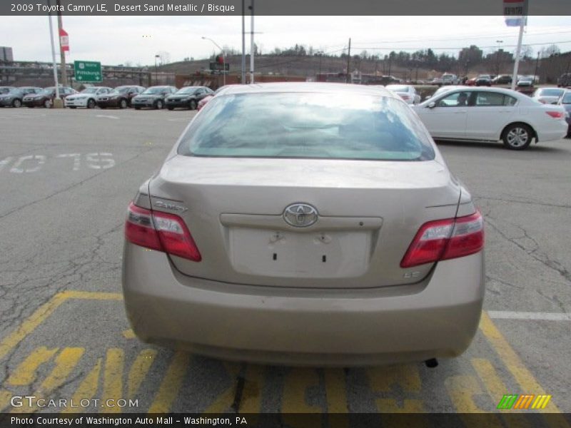 Desert Sand Metallic / Bisque 2009 Toyota Camry LE