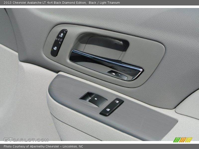 Black / Light Titanium 2013 Chevrolet Avalanche LT 4x4 Black Diamond Edition
