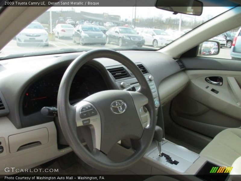 Desert Sand Metallic / Bisque 2009 Toyota Camry LE