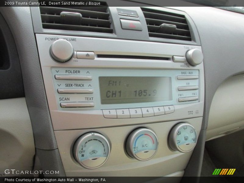 Desert Sand Metallic / Bisque 2009 Toyota Camry LE