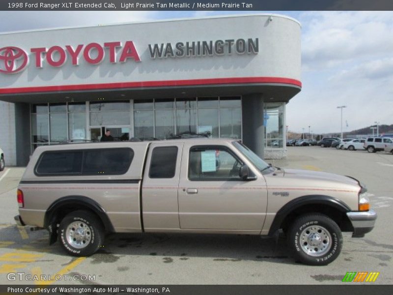 Light Prairie Tan Metallic / Medium Prairie Tan 1998 Ford Ranger XLT Extended Cab