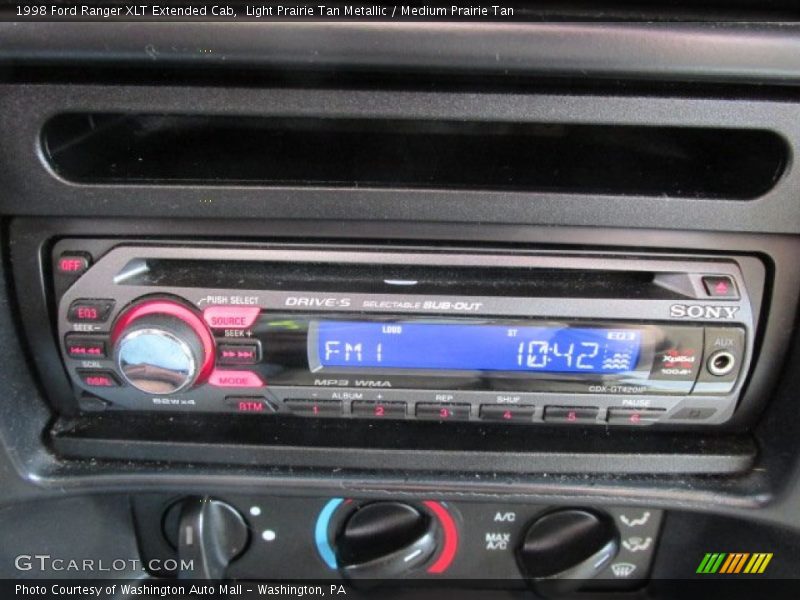 Light Prairie Tan Metallic / Medium Prairie Tan 1998 Ford Ranger XLT Extended Cab