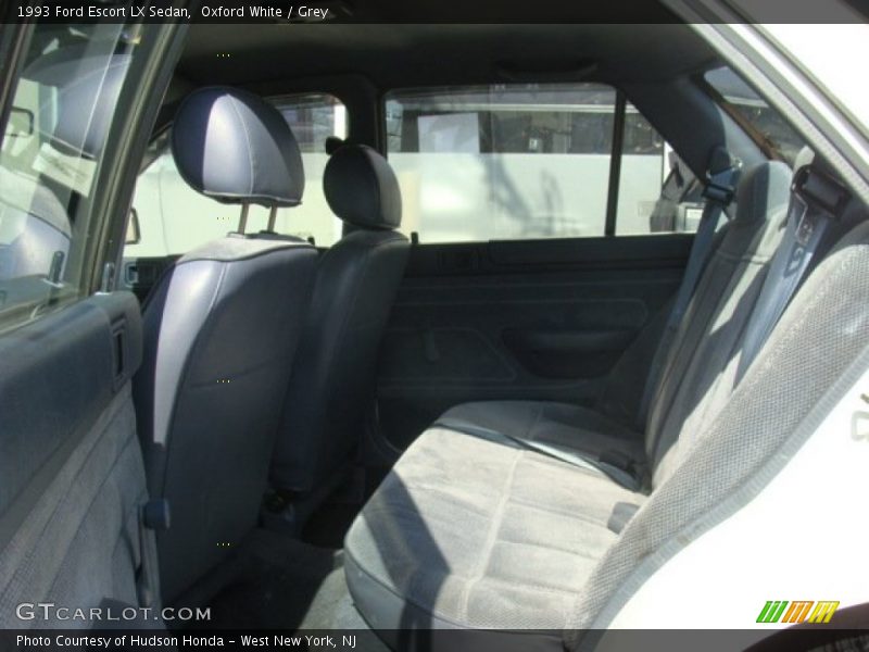 Oxford White / Grey 1993 Ford Escort LX Sedan