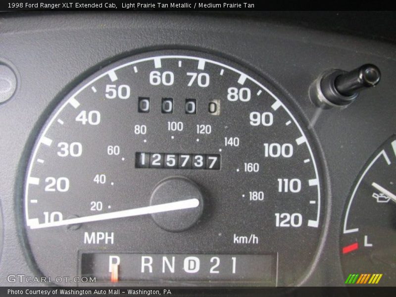 Light Prairie Tan Metallic / Medium Prairie Tan 1998 Ford Ranger XLT Extended Cab