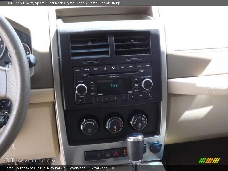 Controls of 2008 Liberty Sport