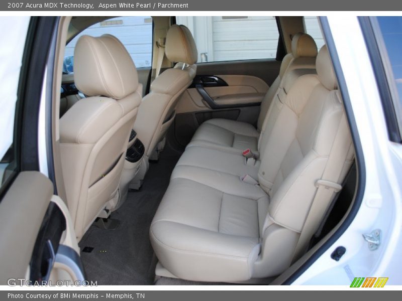 Aspen White Pearl / Parchment 2007 Acura MDX Technology