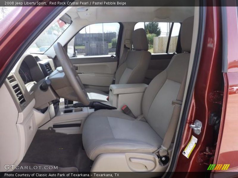 2008 Liberty Sport Pastel Pebble Beige Interior