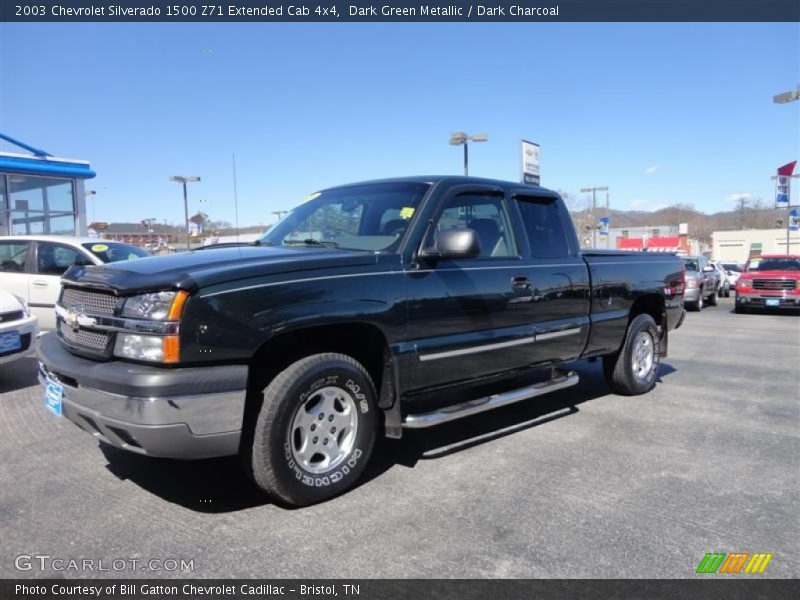 Front 3/4 View of 2003 Silverado 1500 Z71 Extended Cab 4x4