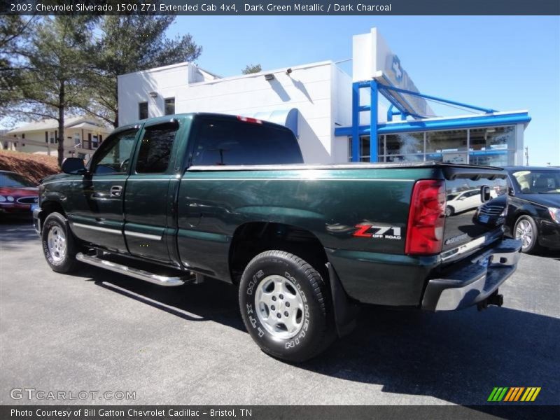  2003 Silverado 1500 Z71 Extended Cab 4x4 Dark Green Metallic
