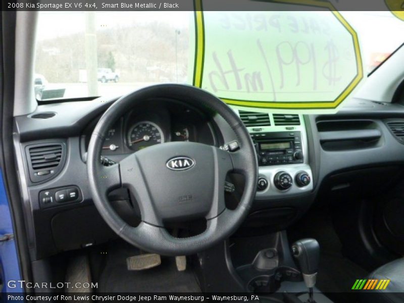 Smart Blue Metallic / Black 2008 Kia Sportage EX V6 4x4